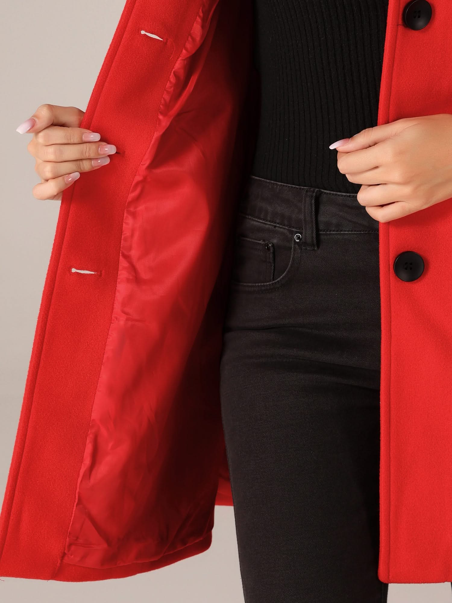 AVELINE | Trench coat with fit-and-flare silhouette
