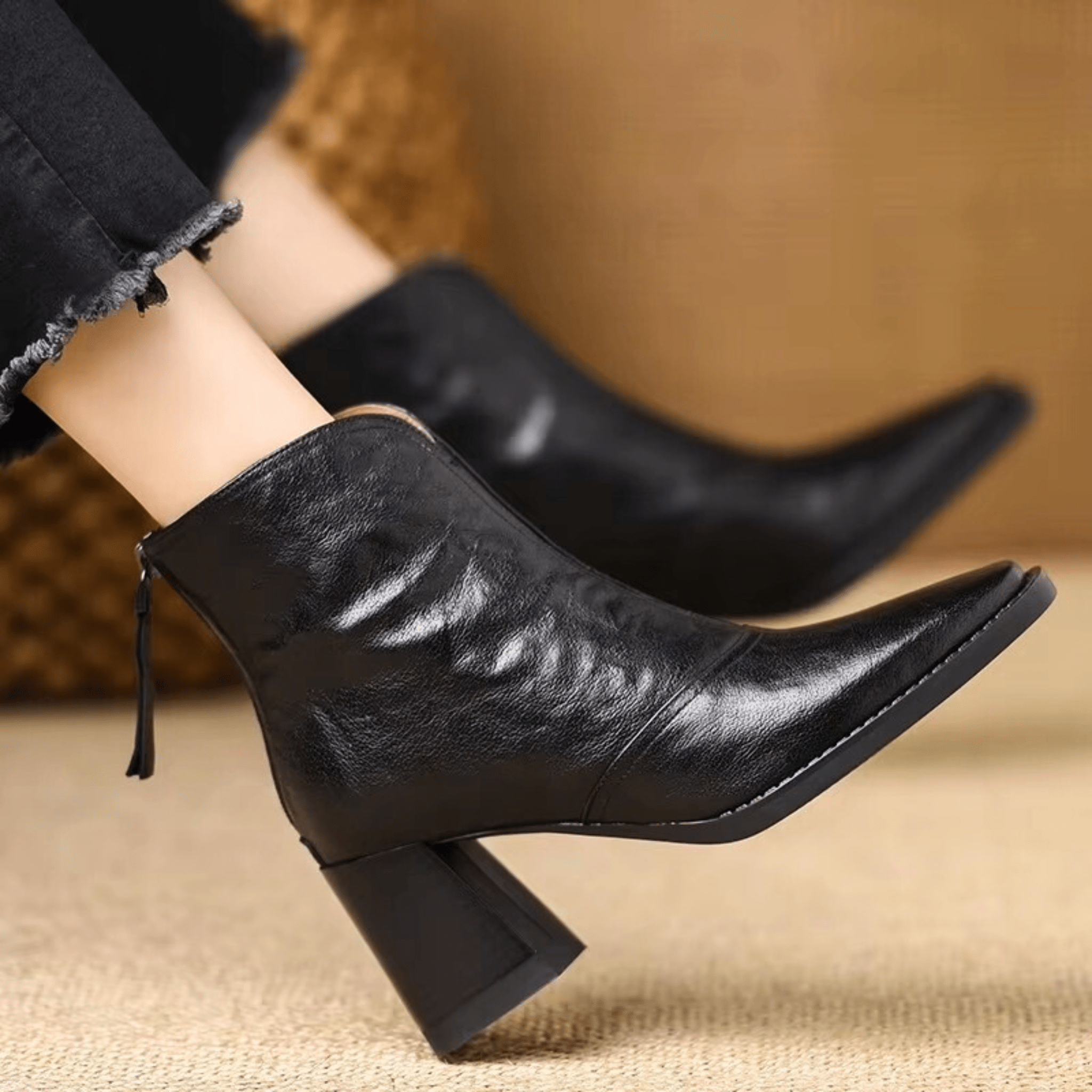 HARPER | Ankle boots with mid heel