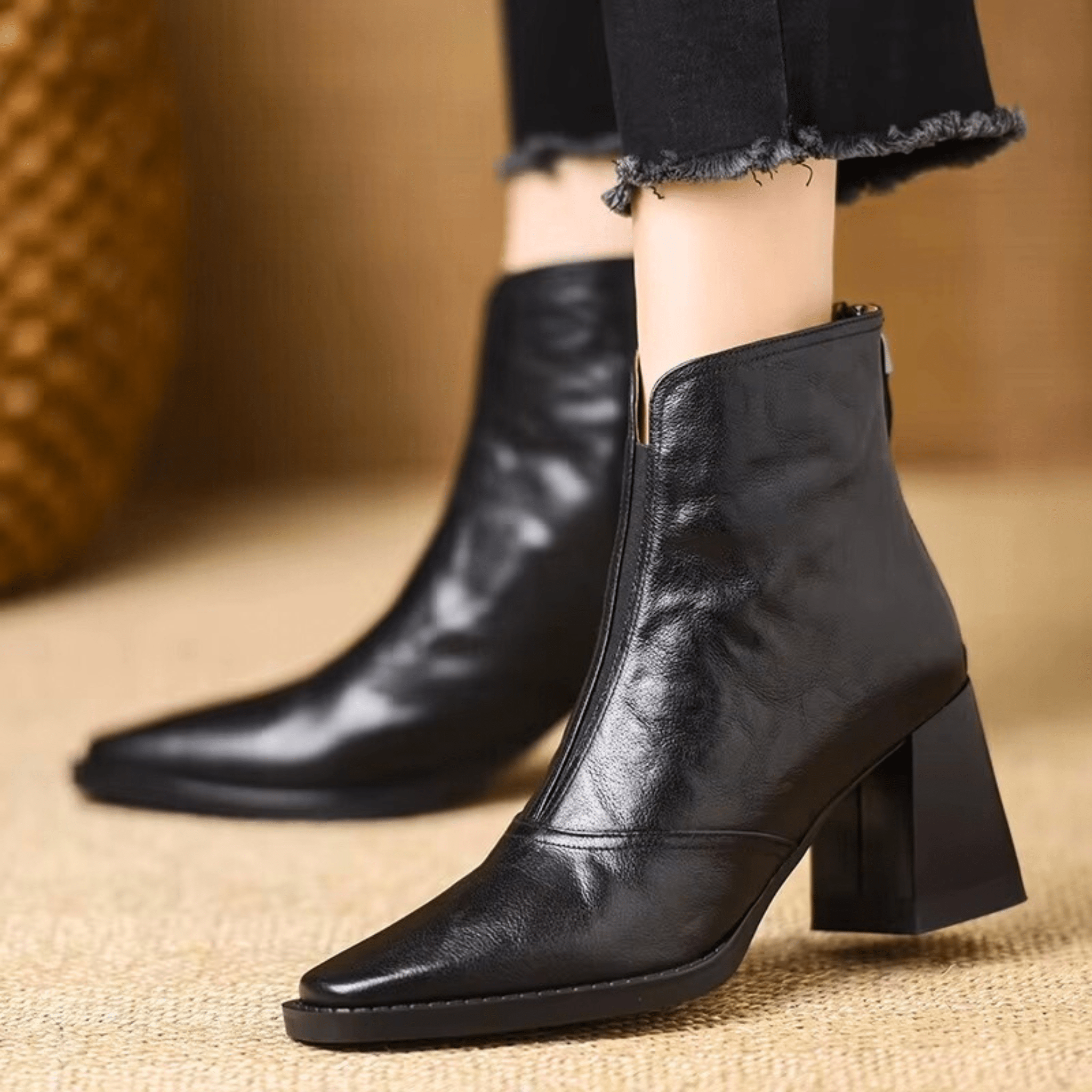 HARPER | Ankle boots with mid heel