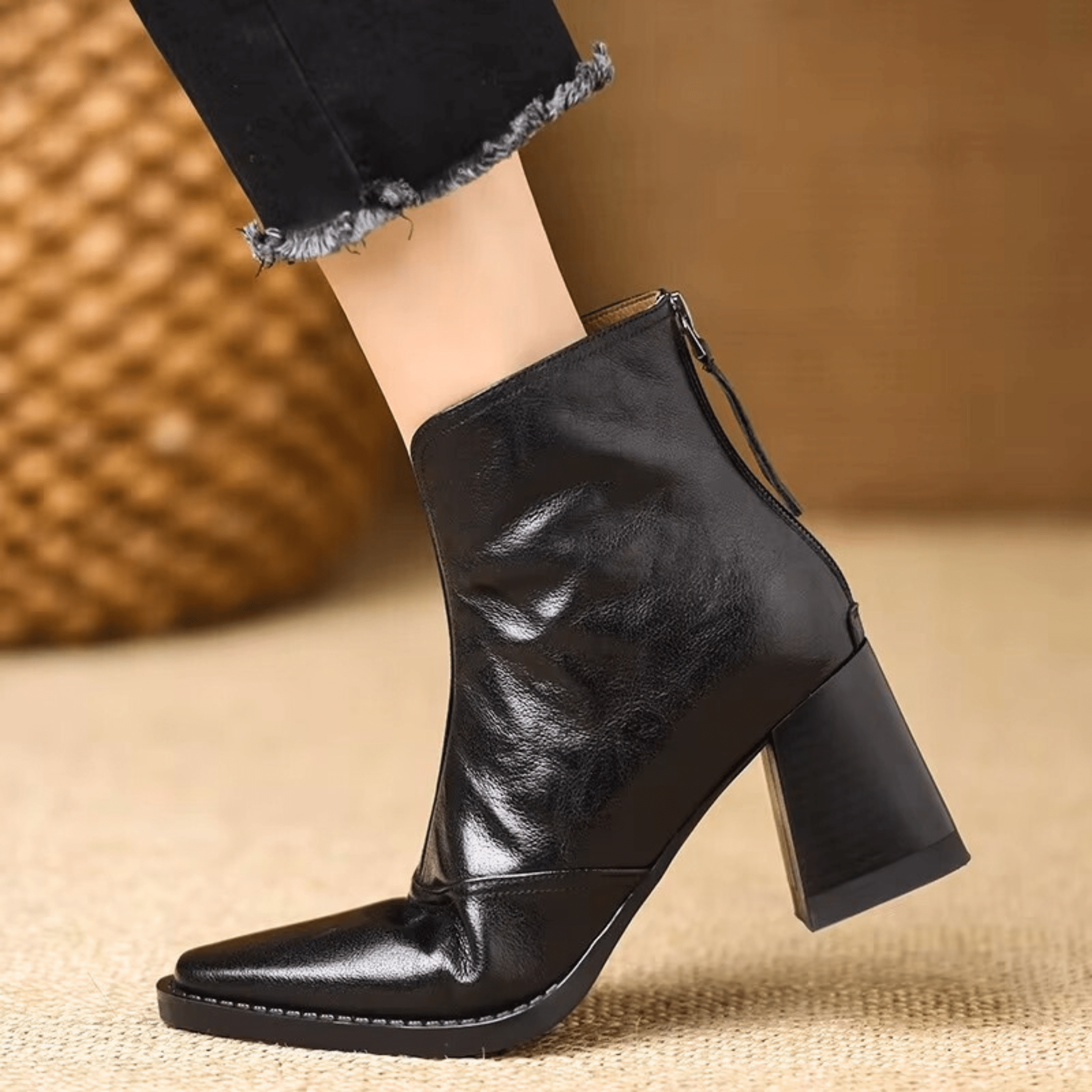 HARPER | Ankle boots with mid heel
