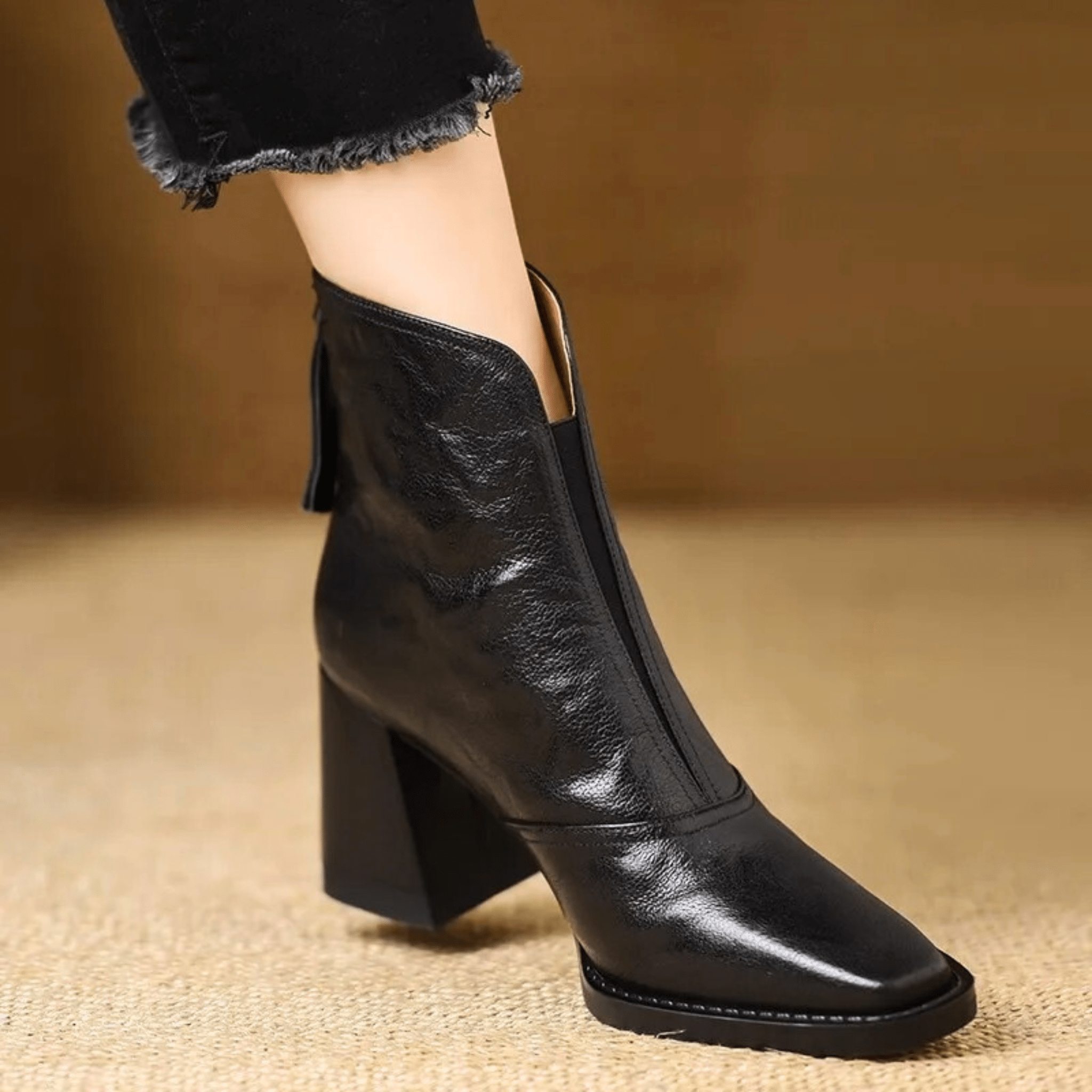 HARPER | Ankle boots with mid heel