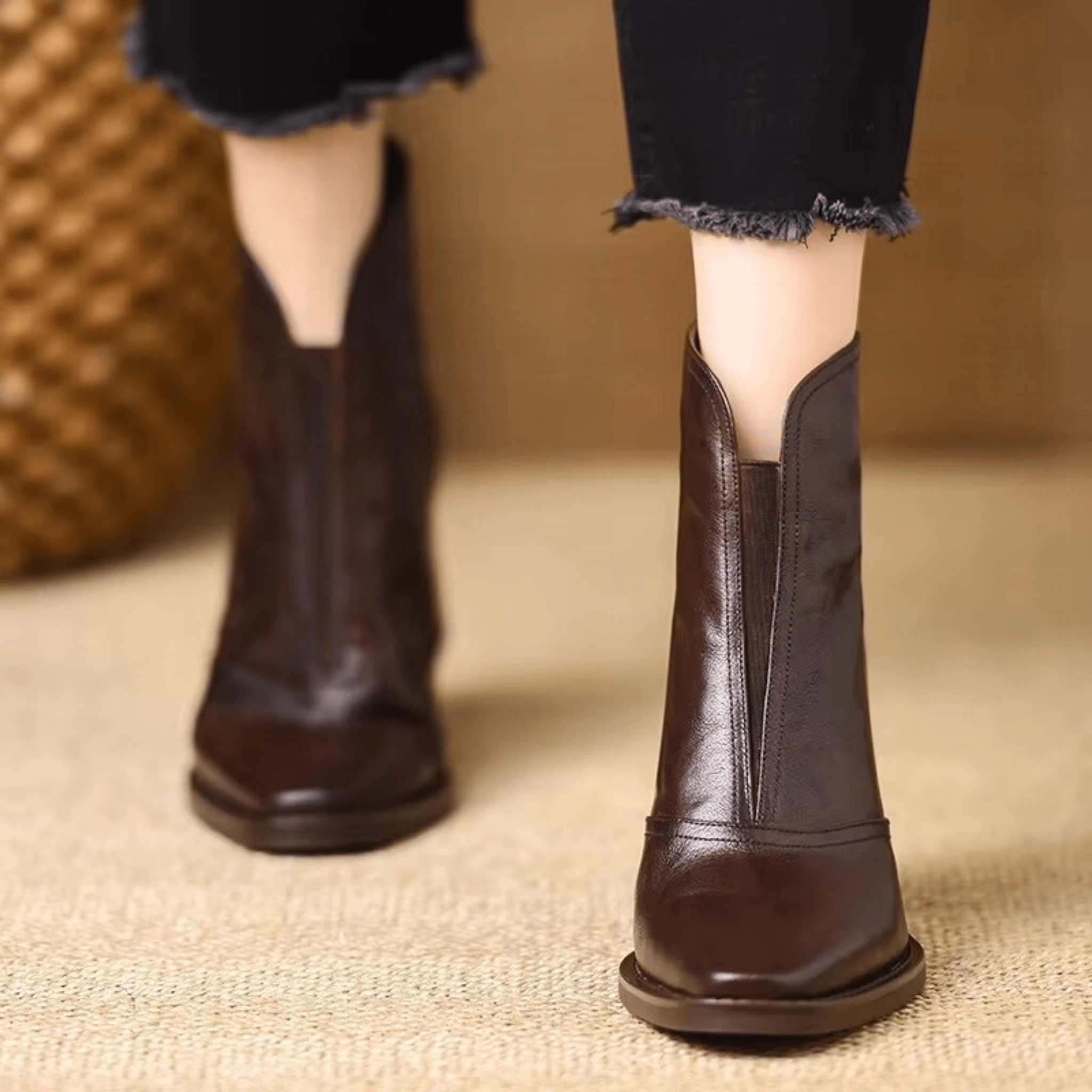 HARPER | Ankle boots with mid heel
