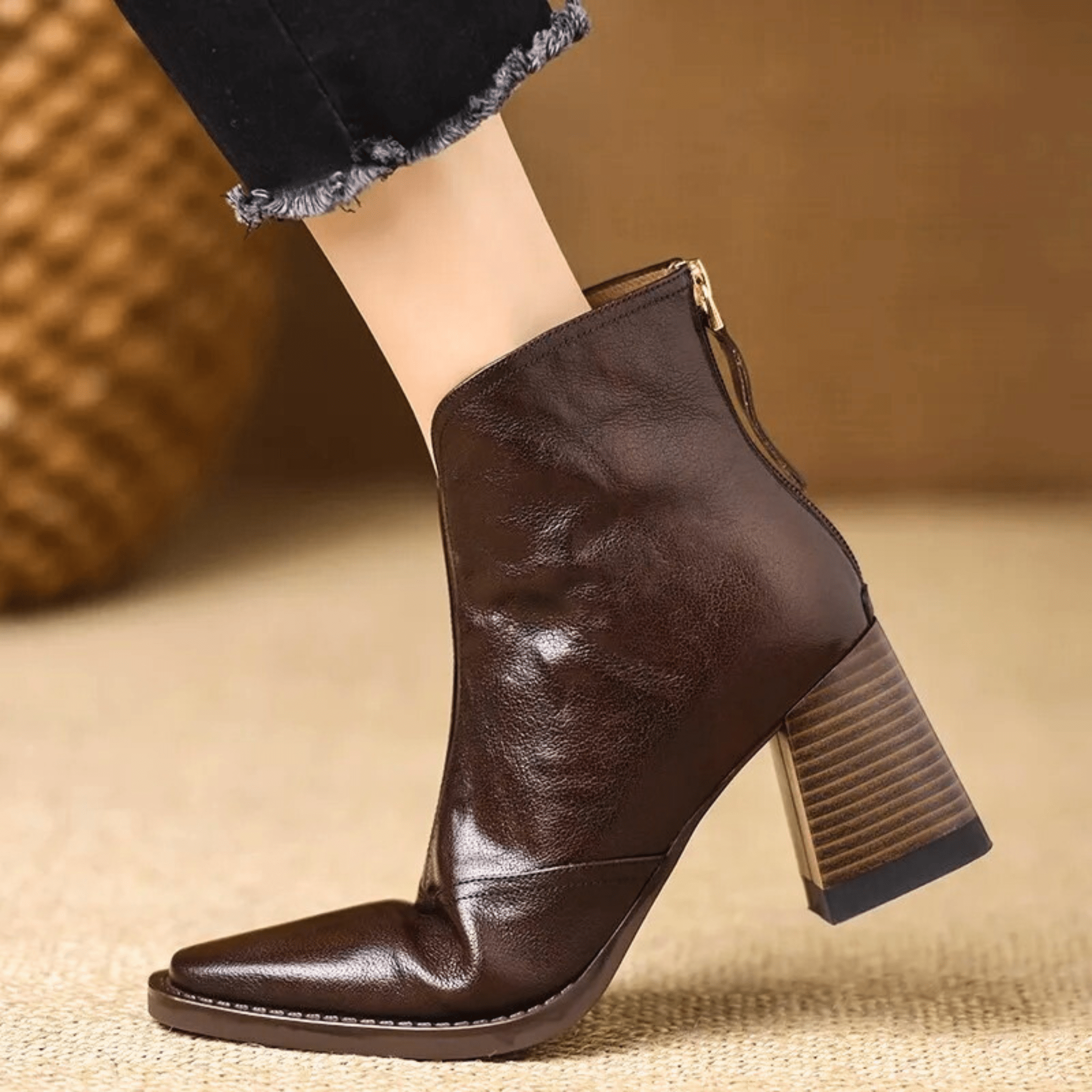 HARPER | Ankle boots with mid heel